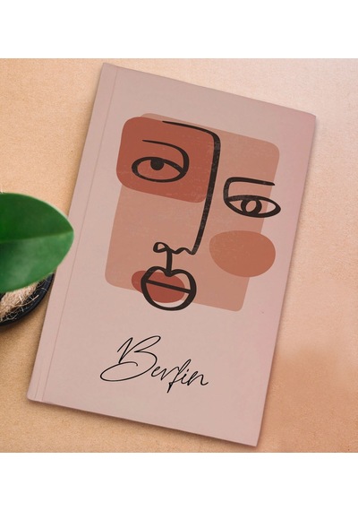 Bk Gift Kişiye Özel İsimli Sert Kapaklı Pudra Pembesi Lastikli Defter , Arkadaşa Hediye, Yeni İş Hediyesi, Doğum Günü Hediyesi-1 Pembe