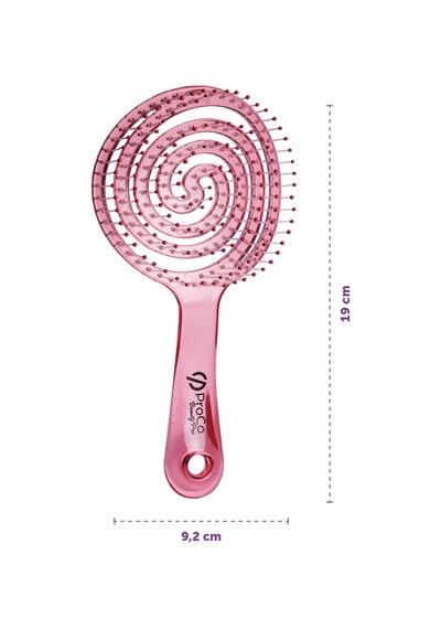 Beauty Pro Jelly Brush Saç Fırçası - 3d Esnek, Saç Açma Ve Tarama Çilek