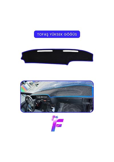 Tofaş Yüksek Göğüs Uyumlu Torpido Örtüsü Araca Özel Üretim Kolay Montaj Torpido Kılıf B5