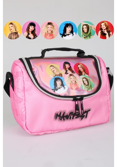 X Dekomus Lisanslı Manifest Toz Pembe Collection Termoslu Beslenme Çantası Altın