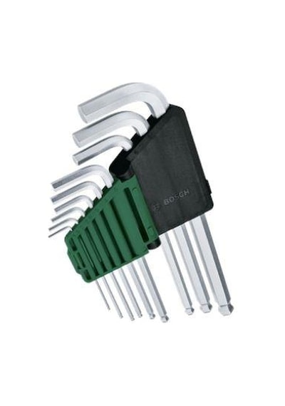 Bosch Alyan Anahtar Takımı Hex 9 Parça 1600a032v1