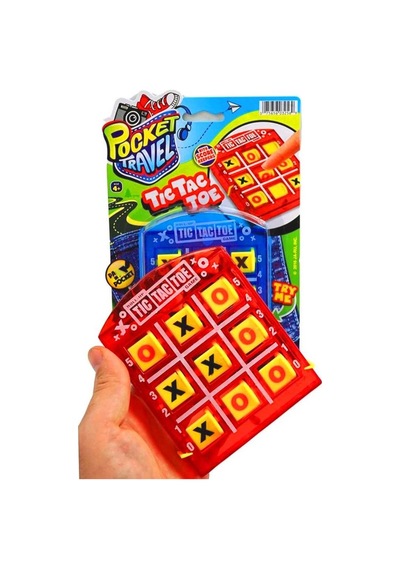 Jaru Pocket Travel 3256 Tic Tac Toe Kartela 1 Adet 4+