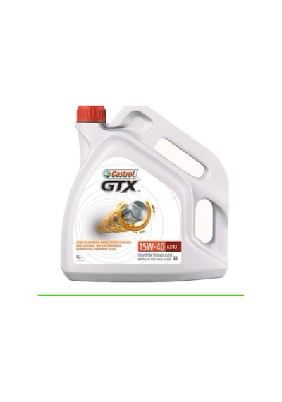 Castrol Gtx 15W-40 A3/B3 Sentetik Motor Yağı 4 L