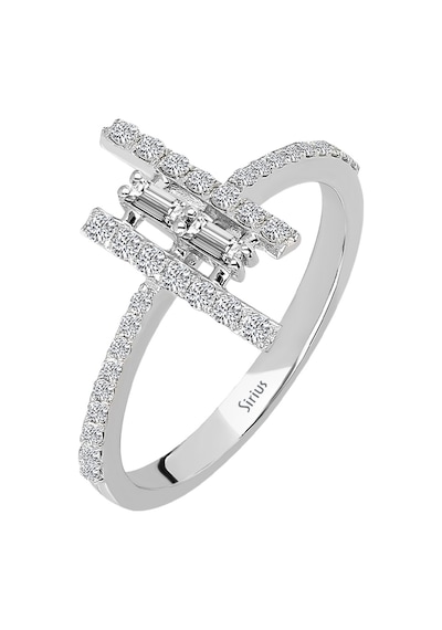 Sirius F Renk 0.33 Karat Baget Pırlanta Yüzük 0817R0263