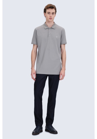 Hatemoğlu Vizon Regular Fit Polo Yaka 100% Pamuk Tişört