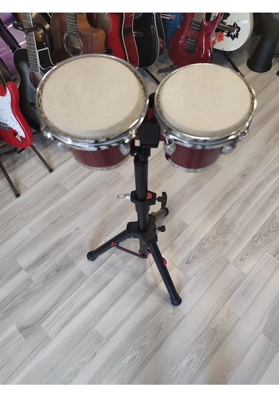 Profesyonel Kalın Bacaklı Sağlam Bongo Standı-boy Ayarlı