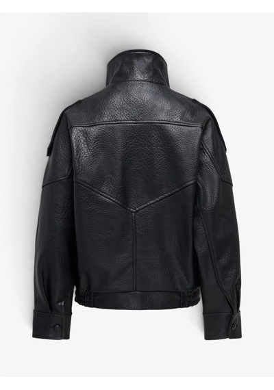 Only Onlvanı L/s Faux Leather Jacket Pnt Kadın Siyah Mont - 15380880