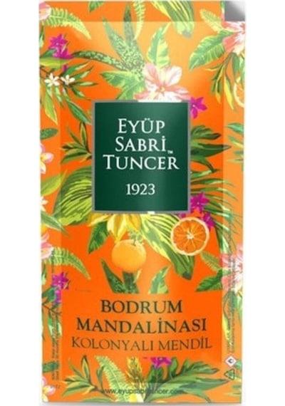 Bodrum Mandalinası Kolonyalı Mendil 50'Li (Küçük Boy)