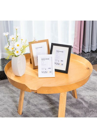 Vusıgn Vs651-bk Mdf Fotoğraf Çerçevesi 13x18 Cm Siyah Masaüstü Ve Duvar Askılı Çerçeve
