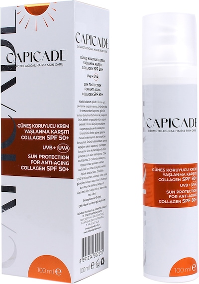 Capicade Collagen Güneş Koruyucu Krem Spf 50+ 100 ML