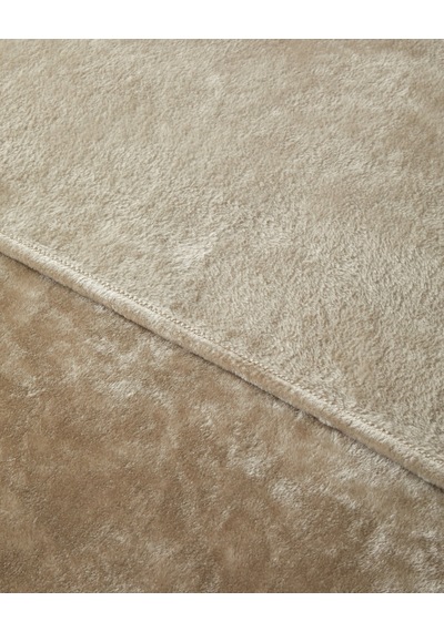 Vena Supersoft Çift Kişilik Battaniye 200x220 Cm Bej