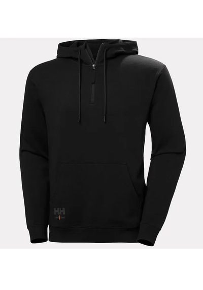 Helly Hansen Workwear Essential 1/4 Zip Hoodie -79330 Siyah