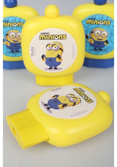 X Dekomus , Lisanslı Minions Roly-polly Silgili Kalemtraş Ve Rotating Silgi Seti