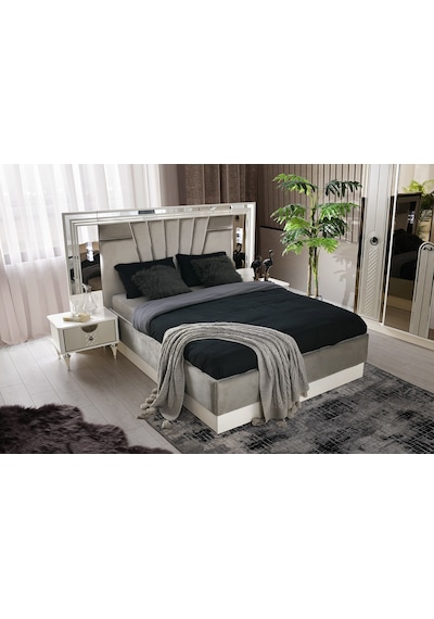 Bahar Mdf Bazalı Karyola Ve Başlık 160 x 200 CM