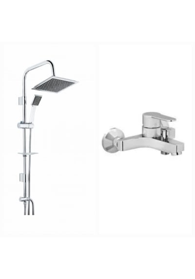 Artema Win S A42676 Banyo Bataryası + Tema Pratik 53260 1F Tepe Duş Seti Krom