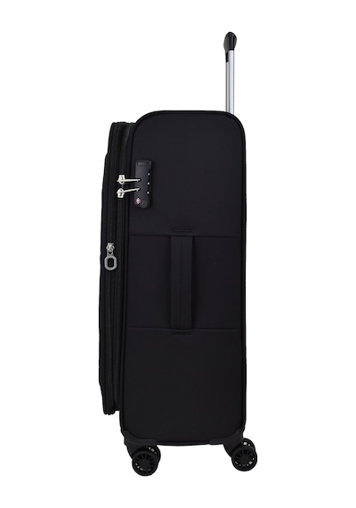 Pierre Cardin Ultra Light Hafif Lüx Kumaş 2'li Valiz Seti Büyük Boy - Orta Boy Siyah Pc4200 Siyah
