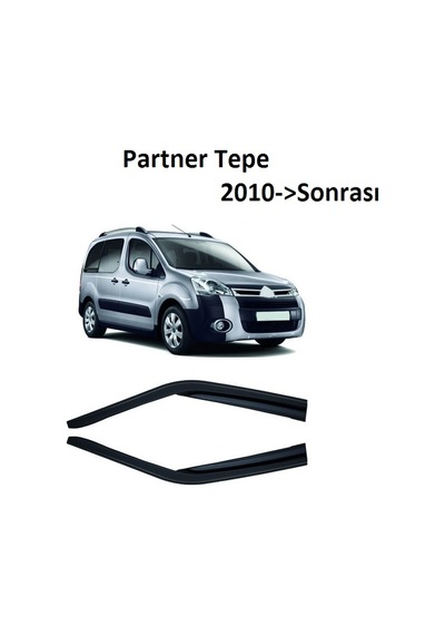 Peugeot Partner Tepee Cam Rüzgarlığı 2Li Mugen Tip 2010 Sonrası