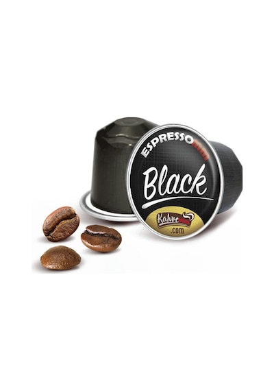 Espressomm® Premium Black Alüminyum Kapsül Kahve 10 Adet