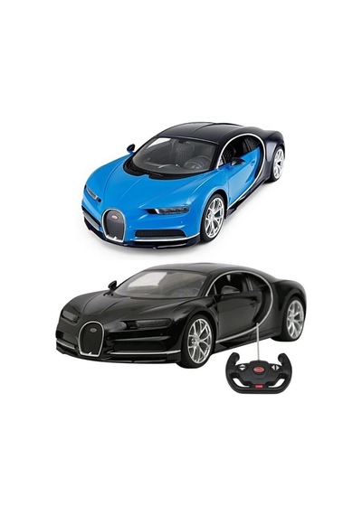 Kumandalı 1:14 Bugatti Chiron Mavi