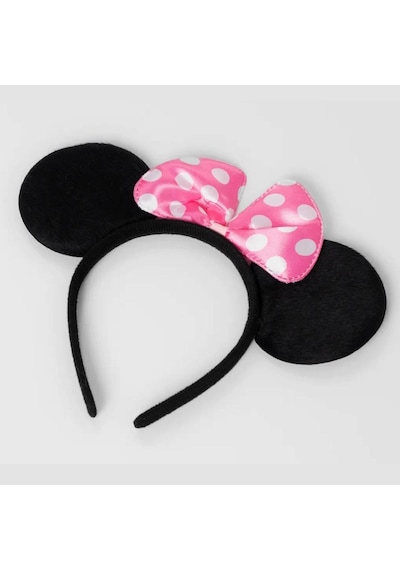Pembe Fiyonklu Minnie Mouse Tacı Mini Kulak Diğer