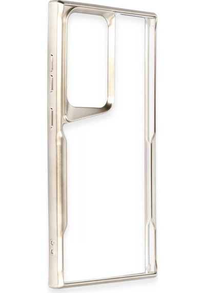 Newface Samsung Galaxy S24 Ultra Kılıf Boyi Silikon Kapak - Titan Gri