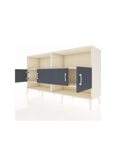 Hyperion Konsol 4 Raflı 4 Kapaklı 176x44x99 Aytaşı-antrasit Aytaşı-antrasit Hyperion Konsol 4 Raflı 4 Kapaklı 176x44x99 Aytaşı-antrasit Aytaşı-antrasit