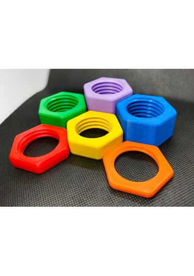 Eğitici -ince Motor Becerileri Somunlu Fidget Cıvatası M36x4
