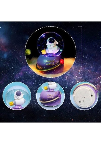 Büyük Boy Astronot Kar Küresi