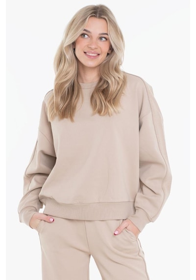 Guess V6rq96kcx22 Octavia Kadın Sweatshirt Bej