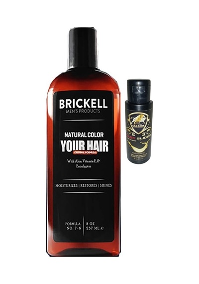 Brickell Saçsakal Beyazlatıcı237 Ml Erkeklere Özel Şampuan + Caraboa Cinselkaydırıcı Jel