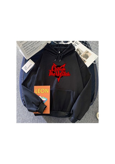 Tarzsokak Siyah Bambie Thug Hoodies Hip Hop Rahat