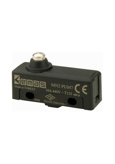 Emas Mn2pum7 Mini Siviç Tip 2 Kalın Kısa Metal Pimli