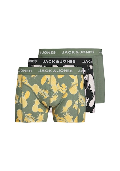 Jack & Jones Erkek Jacdan Trunks 3Lü Paket Boxer - 12256550-02 001