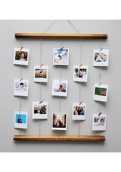 Bfd Shop Çerçeve Ahşap İpli Fotoğraf Askısı 50 X 70