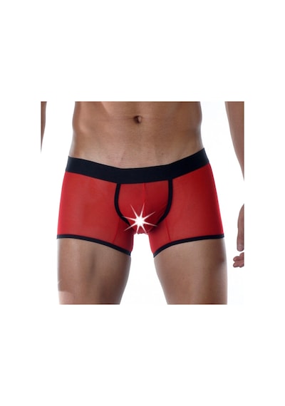 Kırmızı Erkek Boxer Çok Renkli