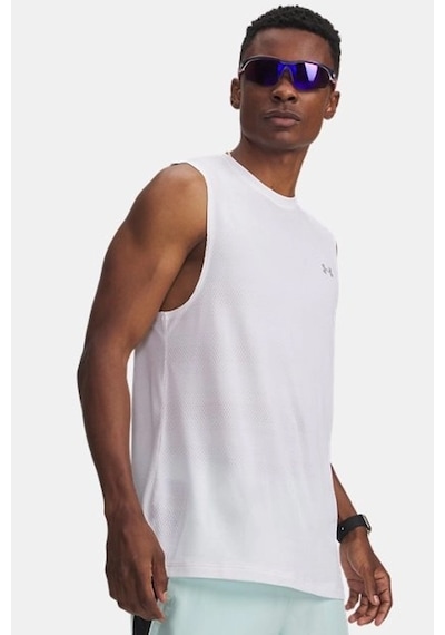 Under Armour Velociti Tank Erkek Atlet Beyaz