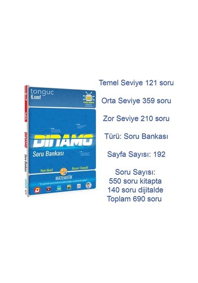 Tonguç 6. Sınıf Şampiyon Paketi 2022 / 6 Kitap