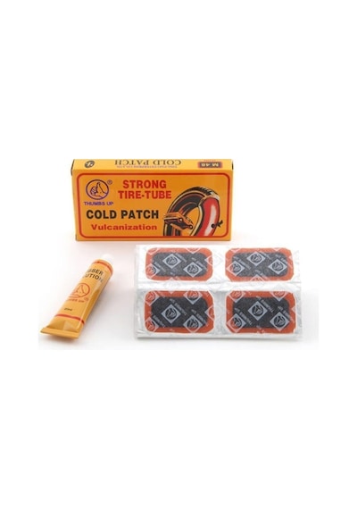 Thumbs Up Soğuk Bisiklet Lastik Yama Tamir Kiti 48'li Çok Renkli