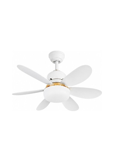 40w Uzaktan Kumandalı Tavan Vantilatörü Led Işıklı E27 Uyumlu Fan