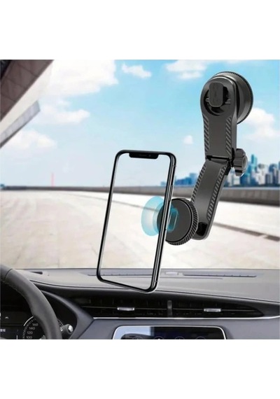 Manyetik 360 Derece Dönebilen Araç İçi Telefon Tutucu Çok Renkli