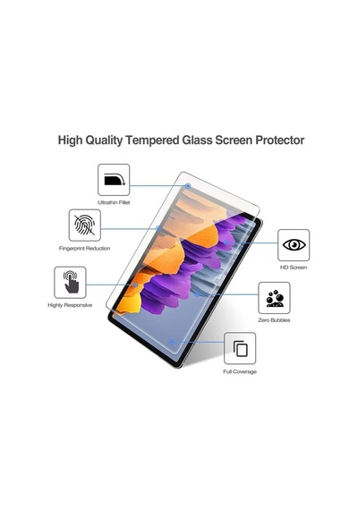 Galaxy Uyumlu Tab S7 T870 Fuchsia Tablet Blue Nano Screen Protector