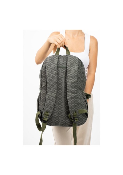 Baginn Lise Okul Sırt Çantası Çok Cepli Hafif Klinkır Kumaş 43 x 30 Cm