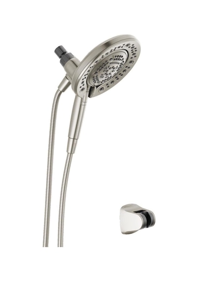 Delta Faucet 7-setting In2ition Çift Duş Başlığı, El Spreyi, Fırçalanmış Nikel Duş Başlığı, Hortum, Duş Başlıkları Ve El Duşları, El Duş Başlıkları, Saten Nikel 75687dsn Delta Faucet 7-setting In2ition Çift Duş Başlığı, El Spreyi, Fırçalanmış Nikel Duş Başlığı, Hortum, Duş Başlıkları Ve El Duşları, El Duş Başlıkları, Saten Nikel 75687dsn