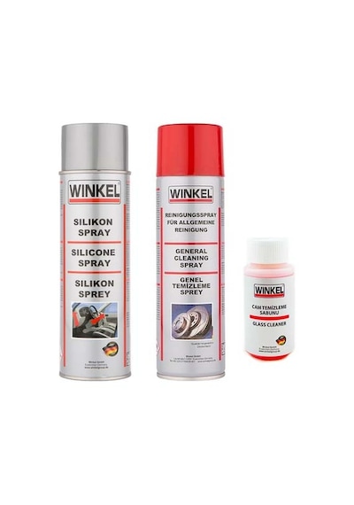 Winkel Silikon Sprey 400 ML + Fren Balata Temizleme Sprey 500 ML