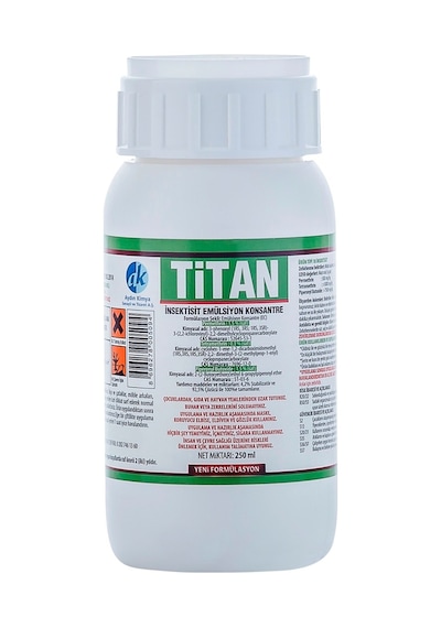 Titan Emülsiyon Konsantre Haşere 250 ML