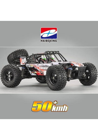 Haıboxıng Rc 1/12 905 Twister 50+ Km/h Sürat 4x4 Uzaktan Kumandalı Rc Model Araba Rtr Elektrikli 4wd Offroad Truck Kırmızı