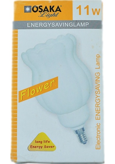 Osaka 11W 220-240V 460Lm 4000K E14 Çiçek Kafa Tasarruflu Ampul