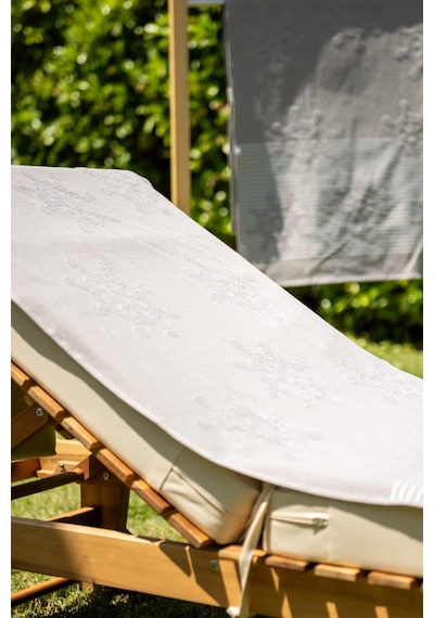 Menderes Home Cotton Collection Bukle Plaj Havlusu Çark Gri