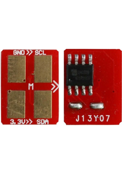 Samsung Uyumlu Clp-300-hp St914a Kırmızı Toner Chip