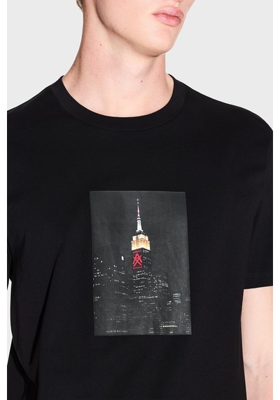 Armani Exchange Erkek T Shirt Xm002214 Af10356 Uc001 Siyah